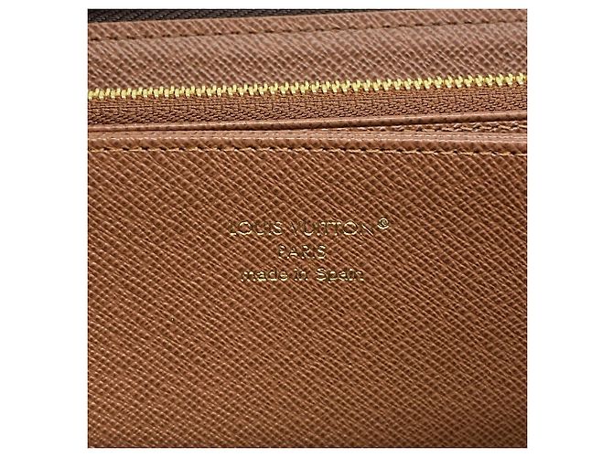 Louis Vuitton Monogram Zippy Wallet Braun - Ansicht 4
