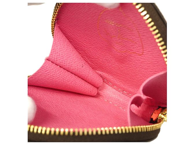 Borsa Louis Vuitton Monogram Pumpkin LV x YK OnTheGo PM Marrone Rosso - vista 9