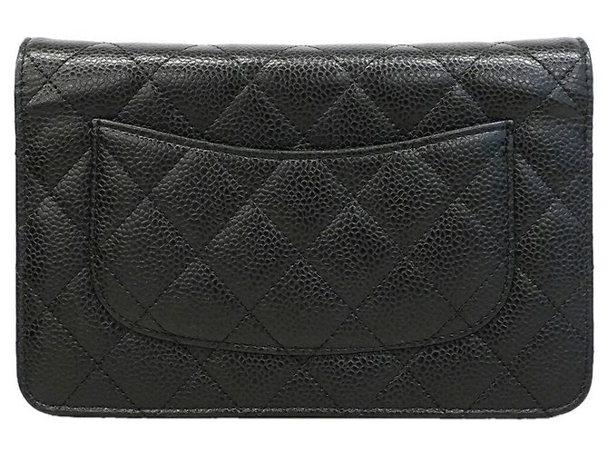 Portafoglio a spalla con catena Chanel Matelassé Nero - vista 10