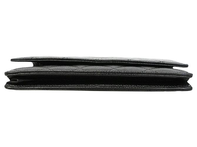 Portafoglio a spalla con catena Chanel Matelassé Nero - vista 3
