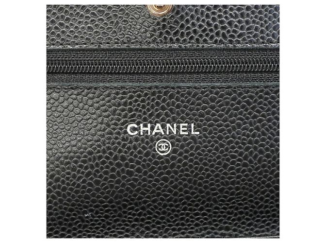 Portafoglio a spalla con catena Chanel Matelassé Nero - vista 5