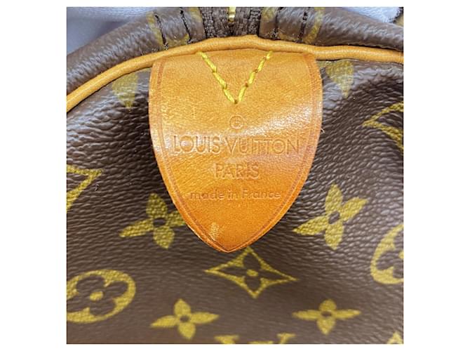 Louis Vuitton Boston Monogram Keepall 55 Marrone - vista 5
