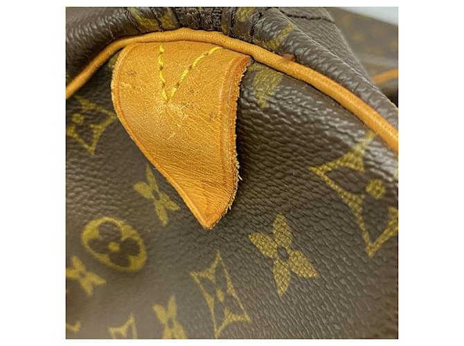 Louis Vuitton Boston Monogram Keepall 55 Marrone - vista 9