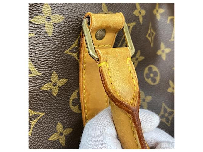 Louis Vuitton Boston Monogram Keepall 50 Marrone - vista 11