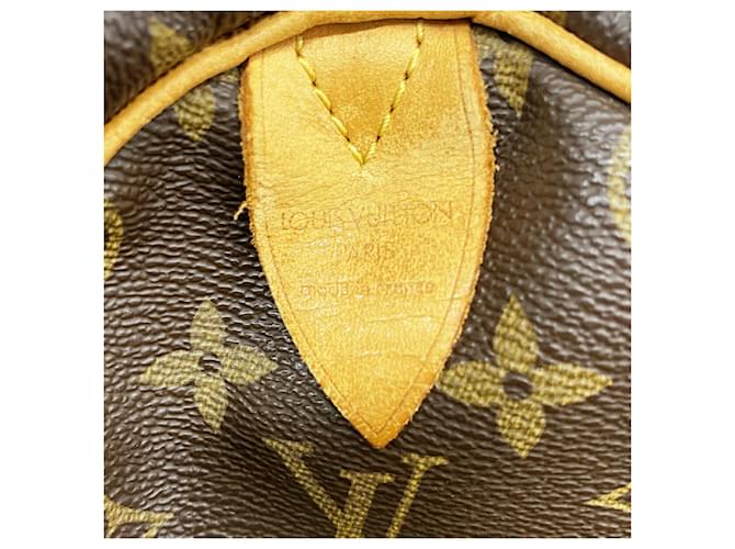 Louis Vuitton Boston Monogram Keepall 50 Marrone - vista 5