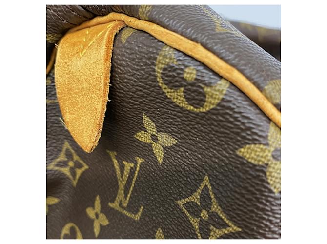 Louis Vuitton Boston Monogram Keepall 50 Marrone - vista 9