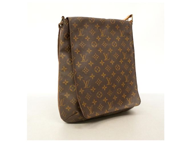 Borsa a tracolla Louis Vuitton Monogram Musette Marrone - vista 2