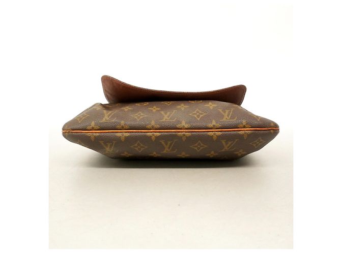 Borsa a tracolla Louis Vuitton Monogram Musette Marrone - vista 3