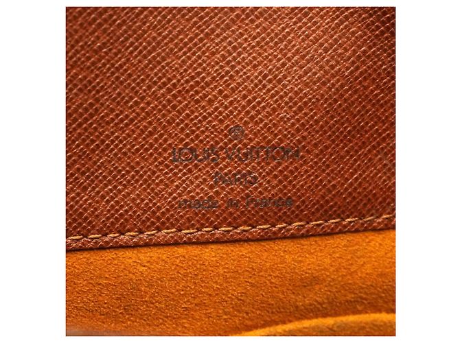 Borsa a tracolla Louis Vuitton Monogram Musette Marrone - vista 5