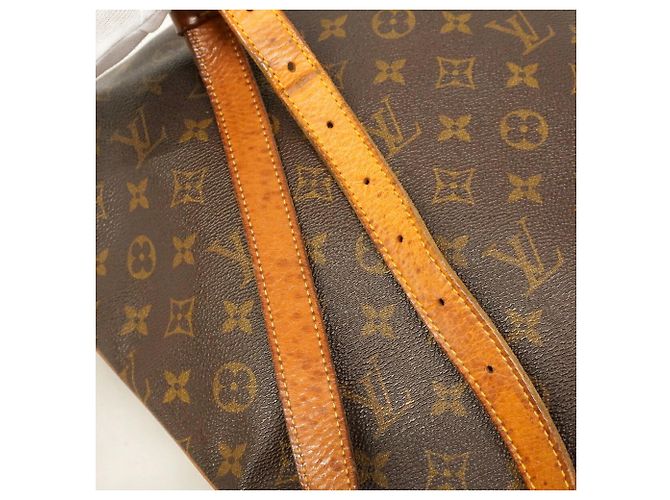 Borsa a tracolla Louis Vuitton Monogram Musette Marrone - vista 9
