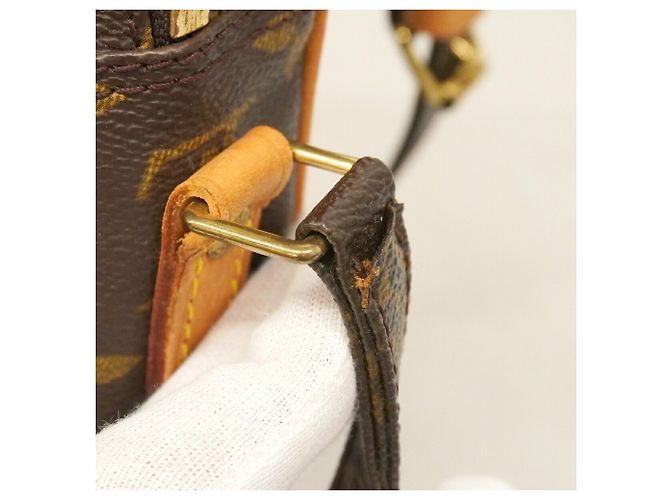 Borsa a tracolla Louis Vuitton Monogram Amazon Marrone - vista 9