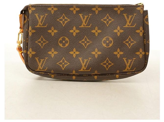 Borsa Pochette Accessoires Monogram Louis Vuitton Marrone - vista 10