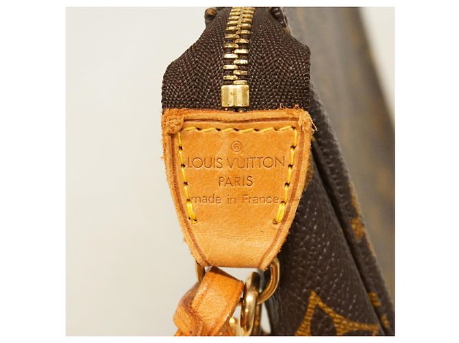 Borsa Pochette Accessoires Monogram Louis Vuitton Marrone - vista 5