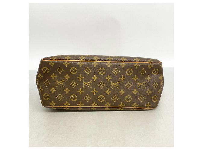 Louis Vuitton Monogram Deauville Handbag Brown - view 3