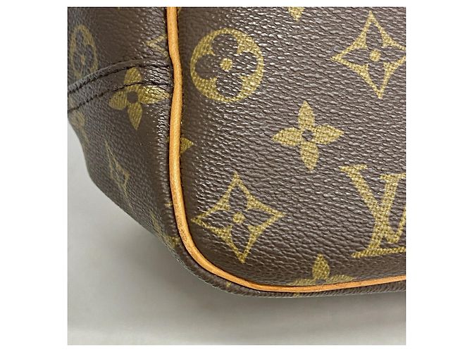 Louis Vuitton Monogram Deauville Handbag Brown - view 8
