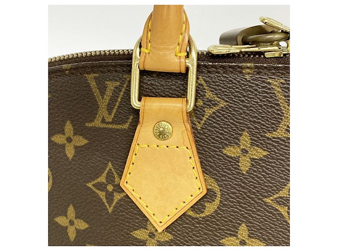 Bolso Louis Vuitton Monogram Alma Castaño - vista 8