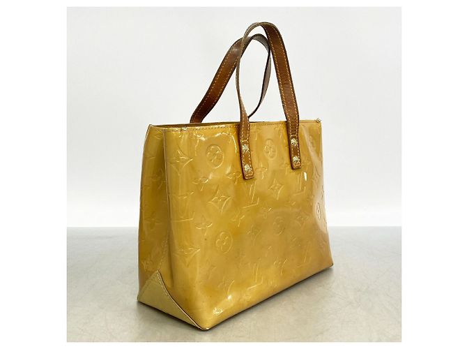 Borsa Louis Vuitton Vernis Lead PM Beige - vista 2