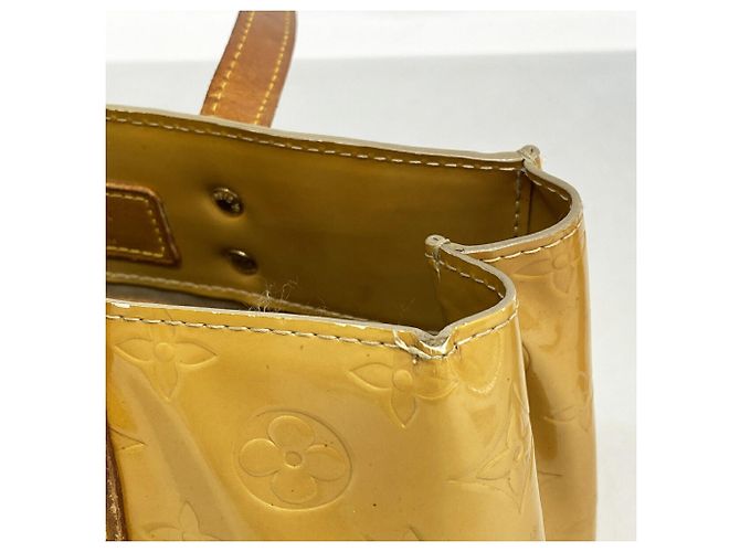 Borsa Louis Vuitton Vernis Lead PM Beige - vista 7