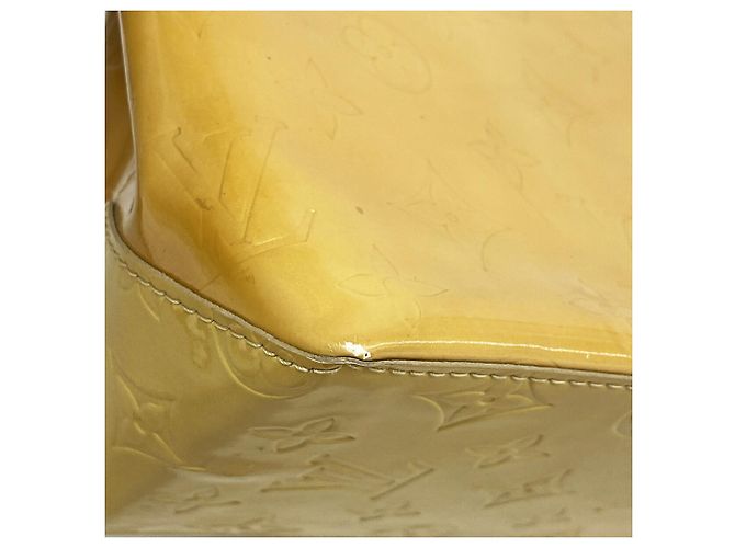Borsa Louis Vuitton Vernis Lead PM Beige - vista 8