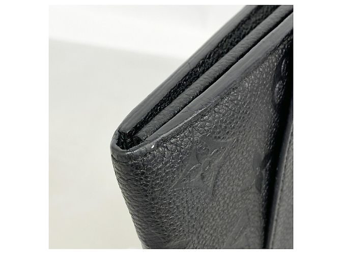 Louis Vuitton Monogram Empreinte Portefeuille Sarah Long Wallet Nero - vista 5