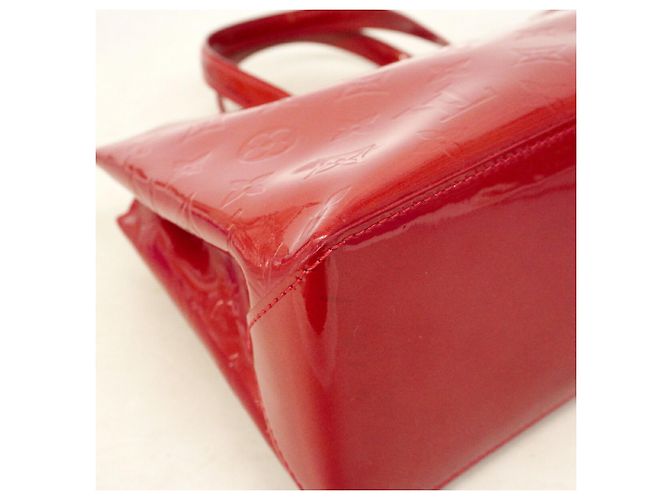 Borsa Tote Louis Vuitton Vernis Wilshire PM Rosso - vista 6