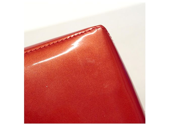 Borsa Tote Louis Vuitton Vernis Wilshire PM Rosso - vista 9