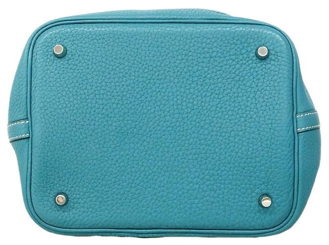 Hermès Hermes Picotin Lock MM Handtasche Blau - Ansicht 3