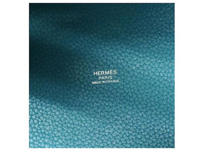 Hermès Hermes Picotin Lock MM Handtasche Blau - Ansicht 5