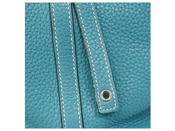 Hermès Hermes Picotin Lock MM Handtasche Blau - Ansicht 7
