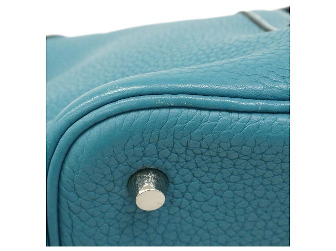 Hermès Hermes Picotin Lock MM Handtasche Blau - Ansicht 8