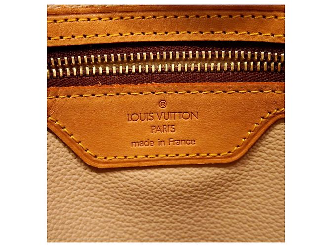 Borsa Tote Louis Vuitton Monogram Bucket PM Marrone - vista 5