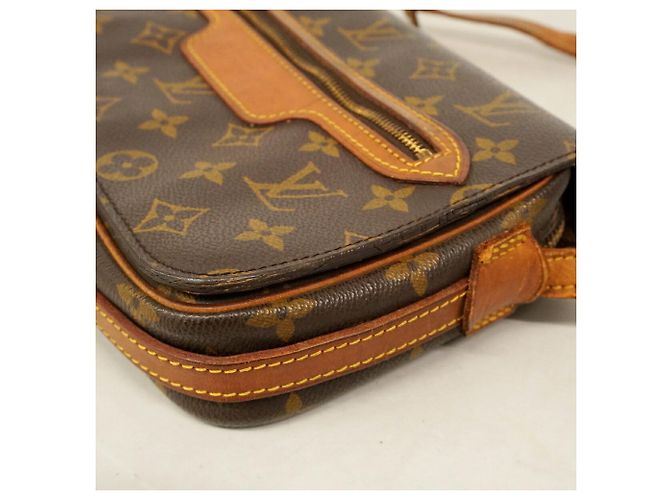 Borsa a tracolla Louis Vuitton Monogram Saint Germain 24 Marrone - vista 6