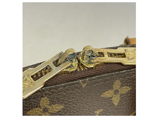 Borsa a mano Louis Vuitton Alma BB Monogram Marrone - vista 10