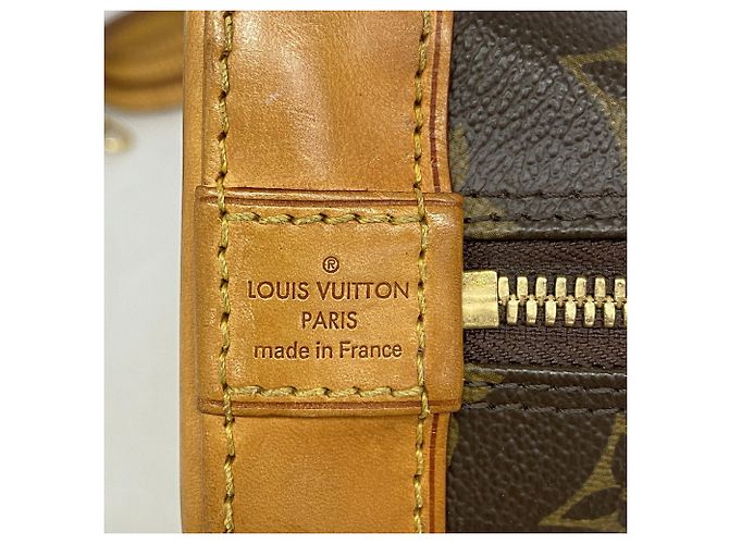 Borsa a mano Louis Vuitton Alma BB Monogram Marrone - vista 5