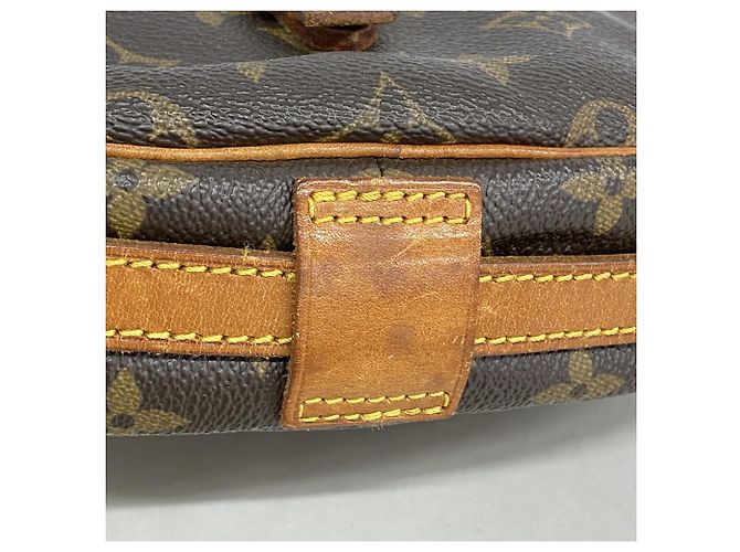 Borsa a tracolla Louis Vuitton Monogram Jeune Fille PM Marrone - vista 12