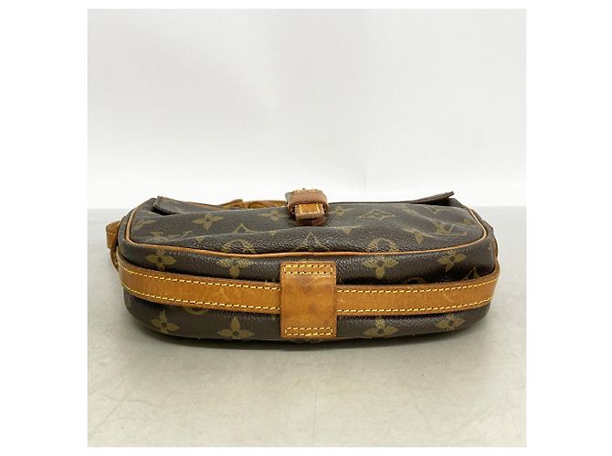 Borsa a tracolla Louis Vuitton Monogram Jeune Fille PM Marrone - vista 3