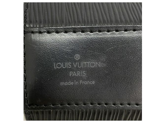 Louis Vuitton Epi Sac Sole Shoulder Bag M80161 Noir Nero - vista 5