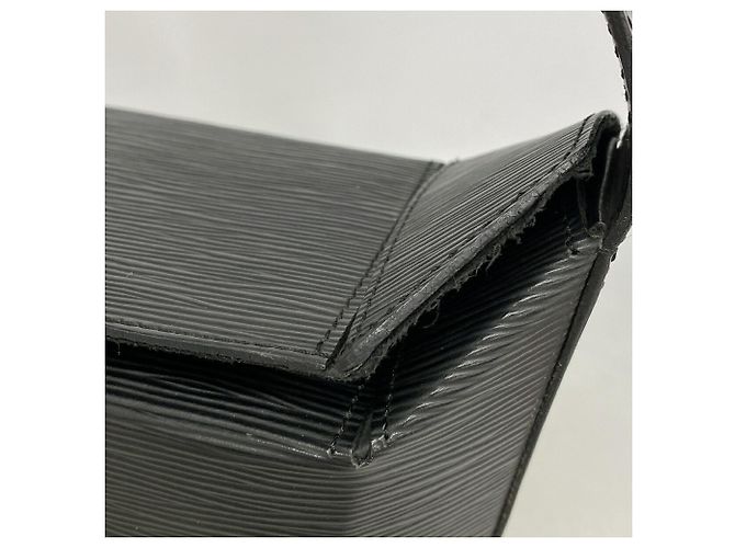 Louis Vuitton Epi Sac Sole Shoulder Bag M80161 Noir Nero - vista 8