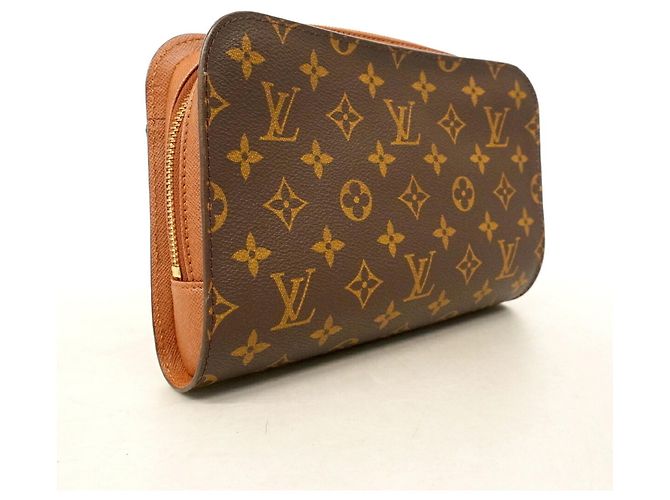 Borsa a pochette Louis Vuitton Monogram Orsay Marrone - vista 2