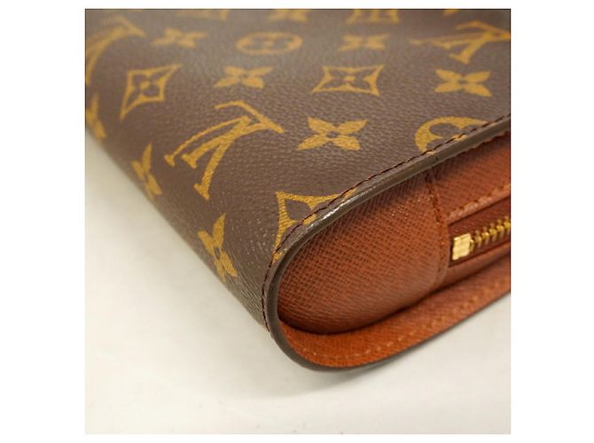 Borsa a pochette Louis Vuitton Monogram Orsay Marrone - vista 6