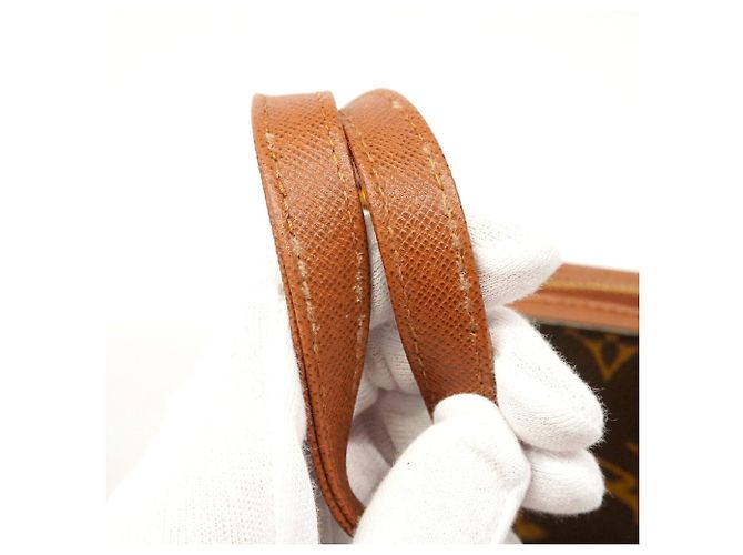 Borsa a pochette Louis Vuitton Monogram Orsay Marrone - vista 8