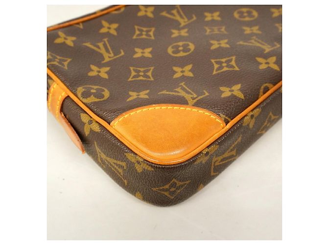 Borsa a pochette Louis Vuitton Monogram Marly Dragonne GM Marrone - vista 6