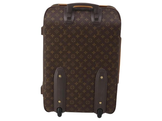 Louis Vuitton Pegase Luggage Monogram Canvas 55 Marrone - vista 2