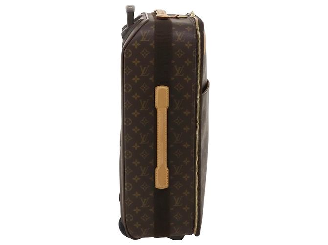 Louis Vuitton Pegase Luggage Monogram Canvas 55 Marrone - vista 6