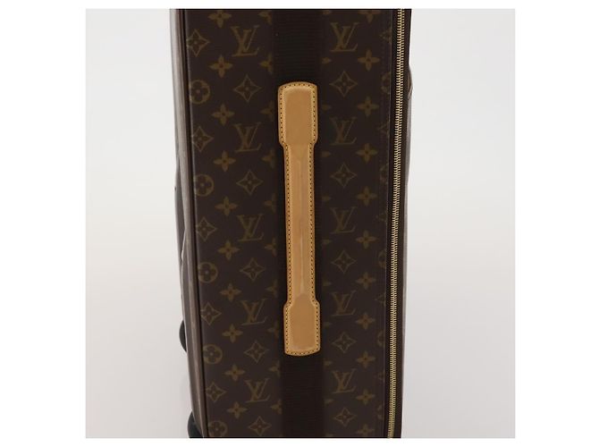 Louis Vuitton Pegase Luggage Monogram Canvas 55 Marrone - vista 7