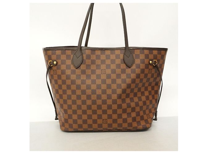 Borsa Tote Louis Vuitton Damier Neverfull MM Damier ebene - vista 10