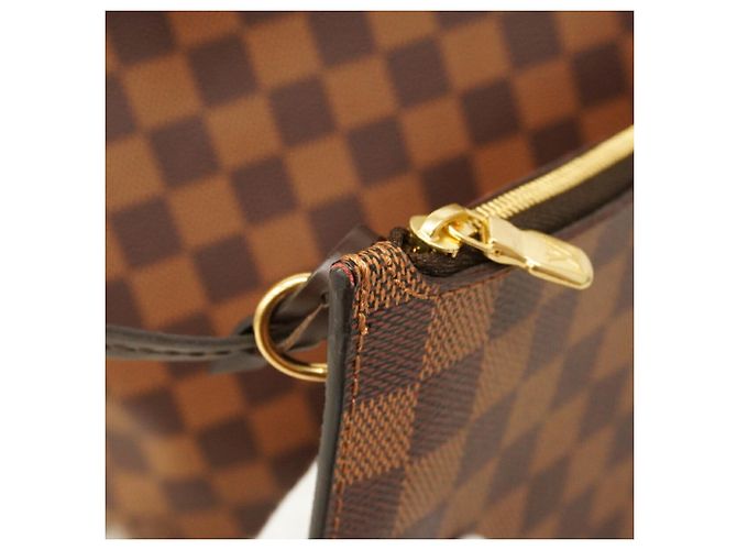 Borsa Tote Louis Vuitton Damier Neverfull MM Damier ebene - vista 7