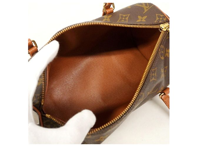 Louis Vuitton Monogram Papillon 26 Handbag Brown - view 4