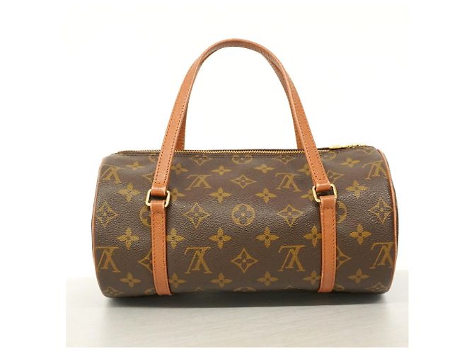 Louis Vuitton Monogram Papillon 26 Handbag Brown - view 9