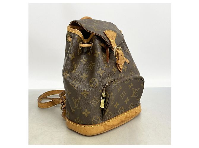 Zaino Louis Vuitton Monogram Mini Montsouris Marrone - vista 2